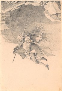 Niels Klim Falling into the Underworld by Jens Juel