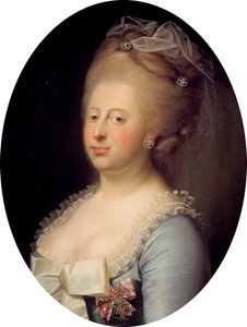 Portrait of Caroline Matilda of Great Britain, Queen of Denmark