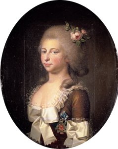 Portrait of Louise Auguste of Denmark, 1771-1843, 1784