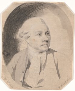 Portrait of the Poet F.G. Klopstock (1724-1803) by Jens Juel