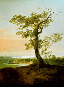 View of Lake Geneva near Veyrier by Jens Juel
