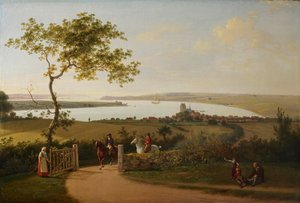 View of the Little Belt from a Hill near Middelfart by Jens Juel
