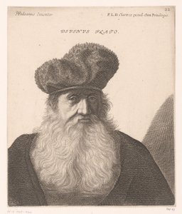 Portrait of Plato by Jerôme David (attributed to)