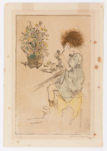 Untitled (Girl) by Jerome Myers