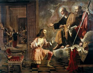 Saint Peter and Saint Paul appearing to the Roman Emperor Constantine I