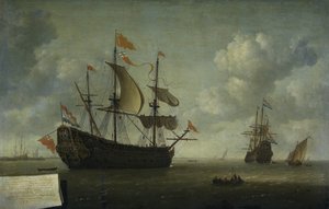 The Arrival of the Royal Charles