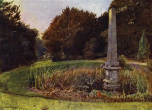 Chiswick House, The Obelisk in the Pool