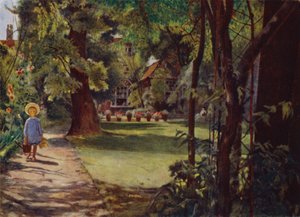 Kelmscott House, The Garden, Looking from the River