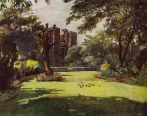 Lambeth, The Palace from the Gardens
