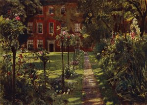 Walpole House, View of House and Garden