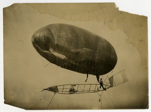 Airship "California Arrow" by Jessie Tarbox Beals