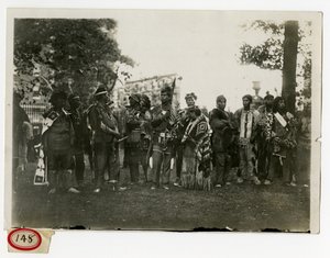 Columbia Lawn Fete, Iroquois Indians