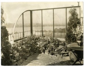 Garden of Mrs Regina Jais, c.1936-37 by Jessie Tarbox Beals