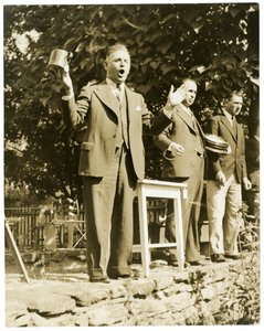 John W. Mitchell in Greenwich Conn or Weston, Conn. The famous auctioneer to go with xx the picture by Jessie Tarbox Beals