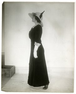 Right way to stand when walking by Jessie Tarbox Beals