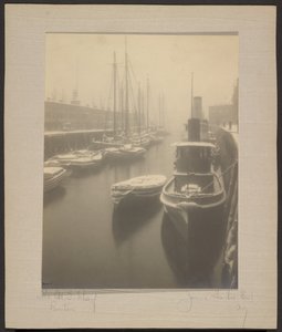 The Old T. Wharf, Boston by Jessie Tarbox Beals