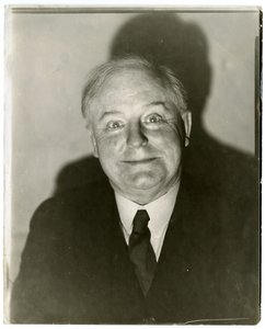 Unpublished portrait of William Allen White, c.1905-28 by Jessie Tarbox Beals