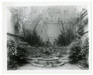 Garden fountain, c.1905-40