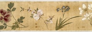 One Hundred Flowers, early 17th century (detail)