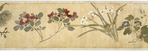One Hundred Flowers, early 17th century (detail)