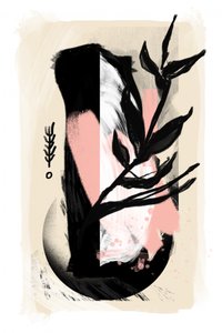 Modern Botanical Abstract