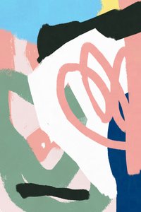 Vibrant Abstract Strokes
