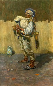 A Bagpiper, Joa Uprka