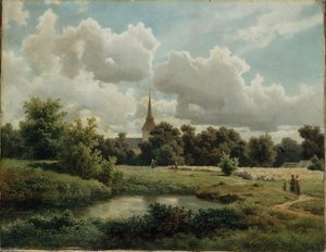 Eidsvoll Church by Joachim Frich
