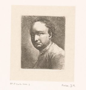 Portrait of the Painter Johann Harper by Joachim Martin Falbe