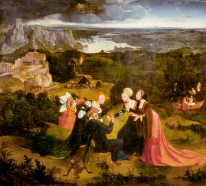 The Temptations of Saint Anthony by Joachim Patenier