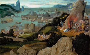 The Martyrdom of Saint Catherine by Joachim Patinir