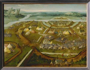 The Battle of Pavia by Joachim Patinir
