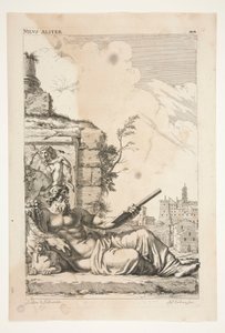 NILUS ALITER, from Sculpturae Veteris Admirata by Joachim von Sandrart