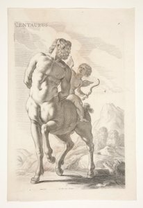 The Borghese Centaur by Joachim von Sandrart