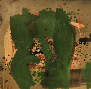 Bold Green Abstract by Joackim Schou Dahle