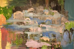 Serene Abstract Waterscape
