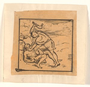 Cain Killing Abel by Joakim Frederik Skovgaard