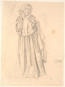 Standing Woman by Joakim Frederik Skovgaard