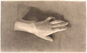Study of a Plaster Hand by Joakim Frederik Skovgaard
