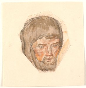 Study of the Head of a Bearded Man by Joakim Frederik Skovgaard