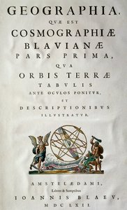 Atlas Maior, sive cosmografphiae Blaviana, atlas by Joan Blaeu