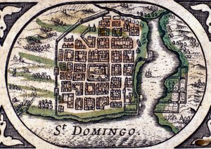 Santo Domingo - in Atlas by W. J. Blaeu