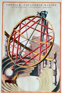 The Equatorial Armillary of Tycho Brahe, 16th Century by Joan Blaeu