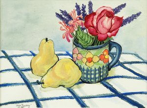 Red Rose and Two Pears, 2008