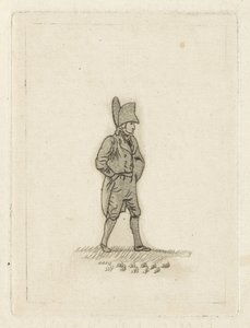 Man with Hat on Head by Joannes Pieter Visser Bender