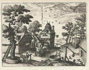 Inn with Water Well