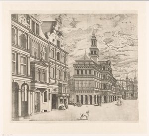 View of a Square with Monumental Buildings