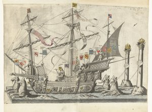 The Ship Victoria, No. 5 (series title: Funeral Procession of Emperor Charles V, 1558)