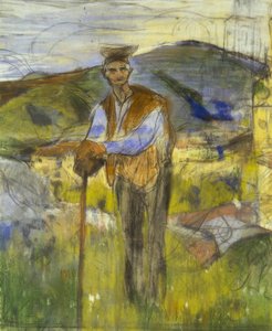 The Old Tobacco Pouch by Joaquim Mir i Trinxet