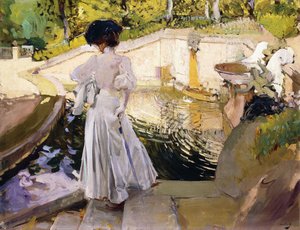 Maria Looking at the Fishes, Granja